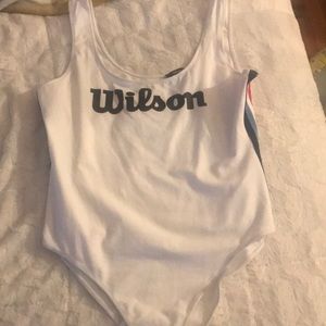 Wilson bodysuit.